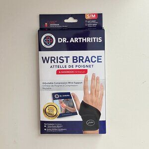 Dr. Arthritis Wrist Brace S/M-- Left/Right--BRAND NEW